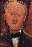 Amedeo Modigliani Portrait de Monsieur cheron Sweden oil painting artist